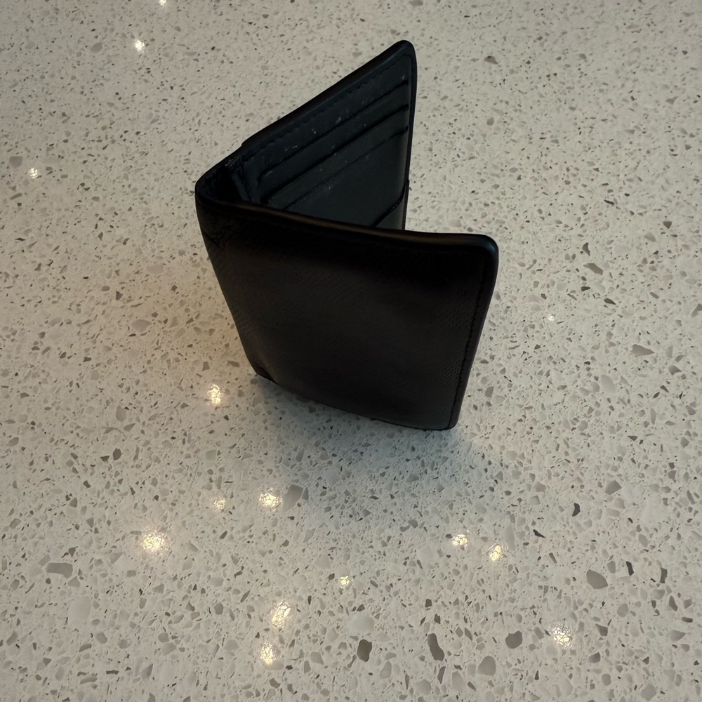 Authentic Louis Vuitton Damier Inifini Black Leather Wallet Pocket Organizer - Picture 3 of 5